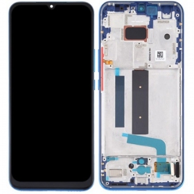 Xiaomi Mi 10T Lite 5G screen (blue) (with frame) (service pack) (original)