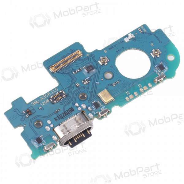 Samsung A356 Galaxy A35 5G charging dock port and microphone flex (service pack) (original) Samsung A356 Galaxy A35 5G charging dock port and microphone flex (service pack) (original)
