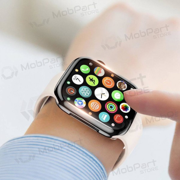 Apple Watch 41mm LCD apsauginis stikliukas / case Apple Watch 41mm LCD apsauginis stikliukas / case