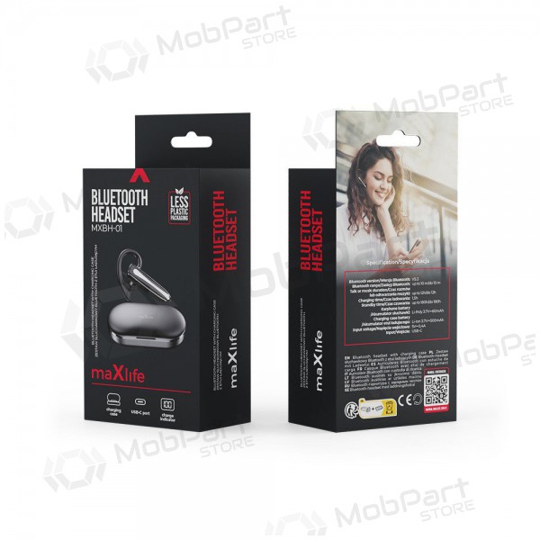 Wireless headset / handsfree Maxlife MXBH-01