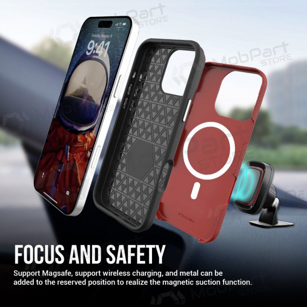 Apple iPhone 16 Pro case „Perfectionists“ (red) Apple iPhone 16 Pro case „Perfectionists“ (red)