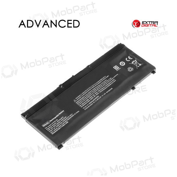HP SR04XL, 4380mAh laptop battery, Advanced HP SR04XL, 4380mAh laptop battery, Advanced