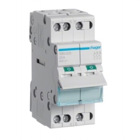 Modular switch Hager SBN325 (2 mod, 25A, 3P)