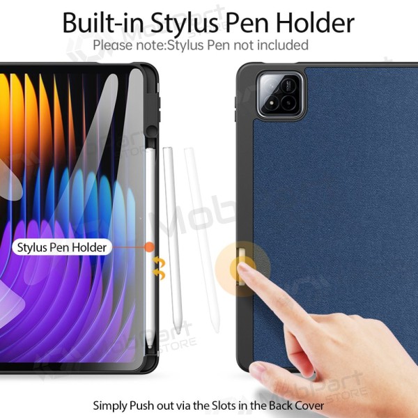 Xiaomi Pad 7, Pad 7 Pro, 8 case - Dux Ducis Domo (dark blue)