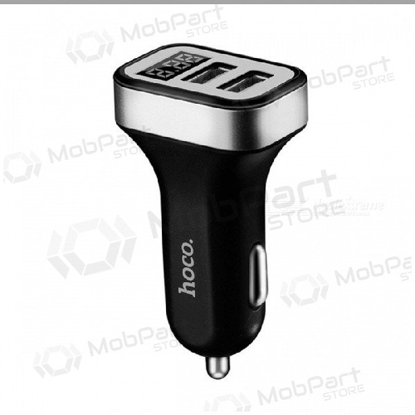 Car charger HOCO Z3 Dual Usb (Display, 3.1A) (black)