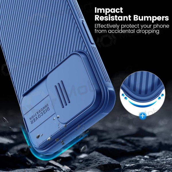 Apple iPhone 15 Plus case „Nillkin CamShield Pro“ (blue) Apple iPhone 15 Plus case „Nillkin CamShield Pro“ (blue)