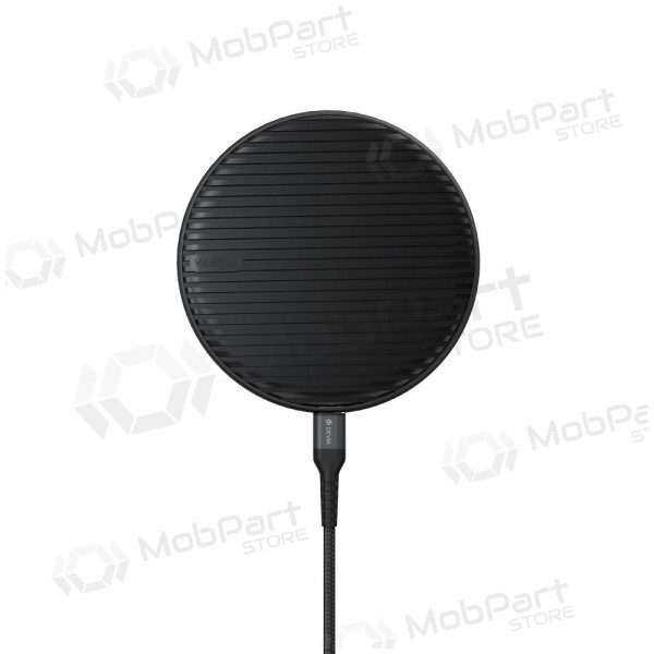 Wireless charger Devia Aurora Ultra-Slim 15W (black)