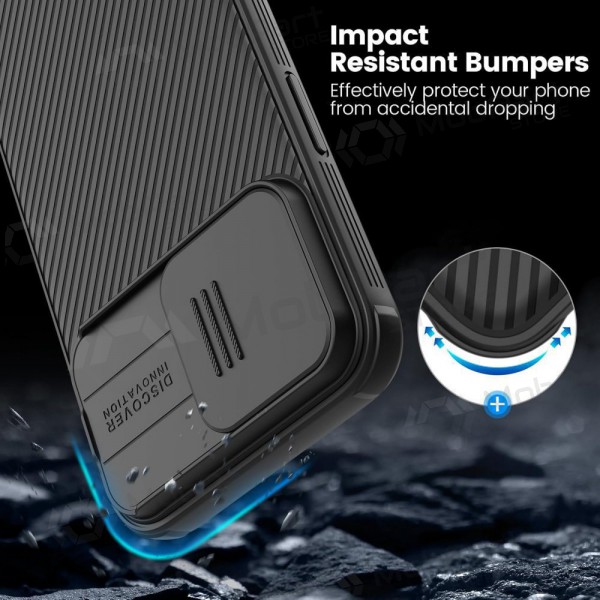 Apple iPhone 14 Pro case „Nillkin CamShield Pro“ (black) Apple iPhone 14 Pro case „Nillkin CamShield Pro“ (black)