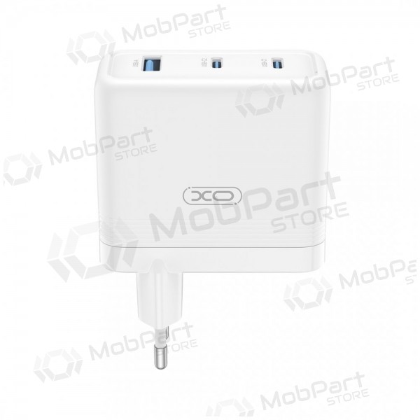 Phone charger XO CE35 100 W 2x USB-C + USB-A white