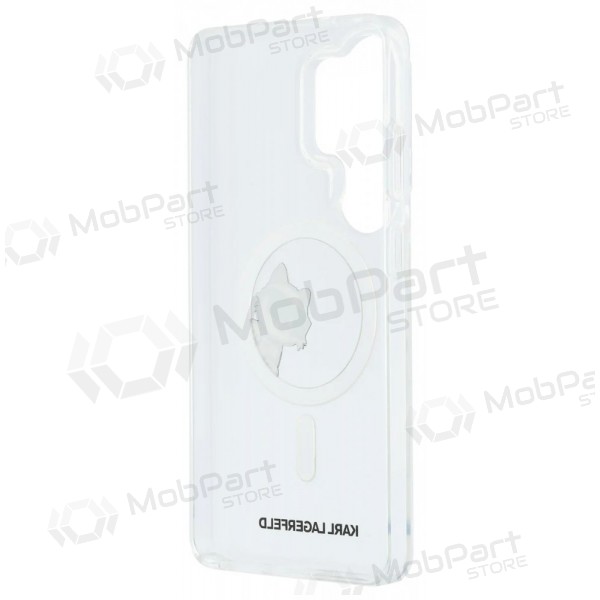 Samsung Galaxy S26 Ultra case - Karl Lagerfeld IML Choupette Peekaboo Logo Magnetic - (clear)