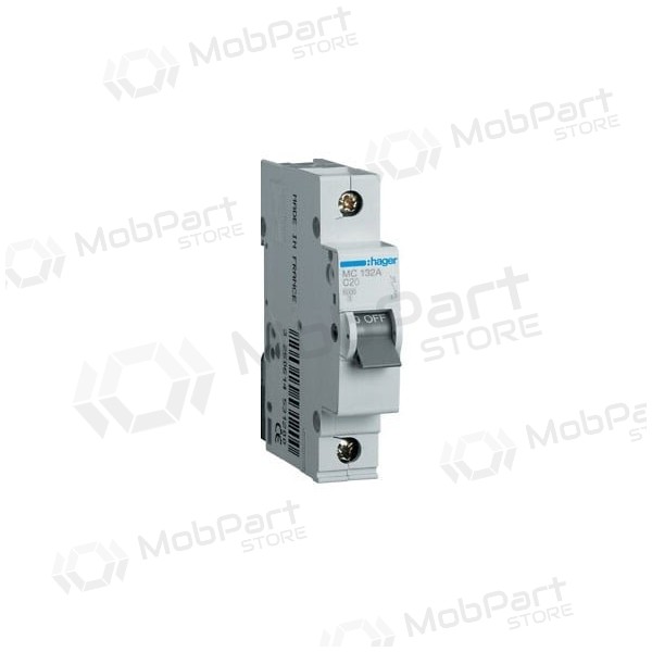 Automatic switch Hager MC132 (32A, 1P, 230V, 6kA)