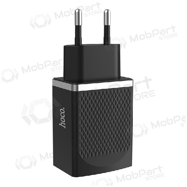 Charger HOCO C42A Vast power QC3.0 USB 18W (3.6V-6.5V/3A, 6.6V-9V/2A, 9.1V-12V/1.5A) (black)