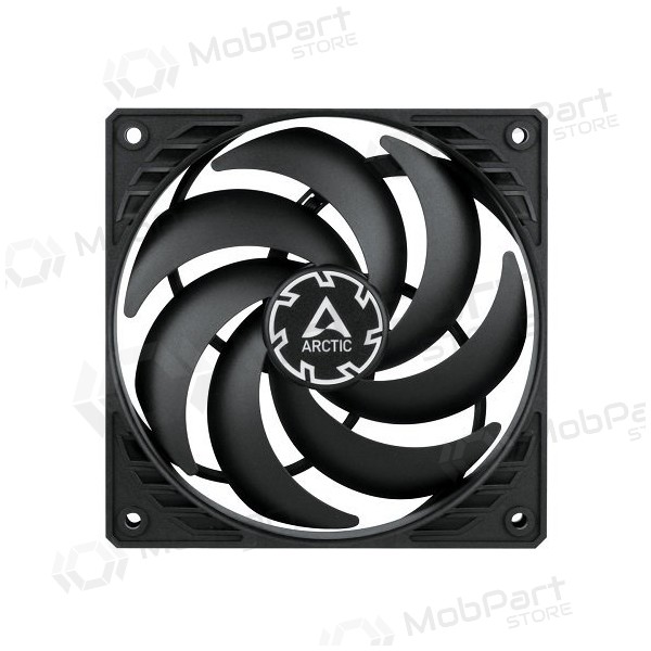 ARCTIC P12 SLIM PWM PST housing fan, 4-pin, 120mm, siauras, black ARCTIC P12 SLIM PWM PST housing fan, 4-pin, 120mm, siauras, black