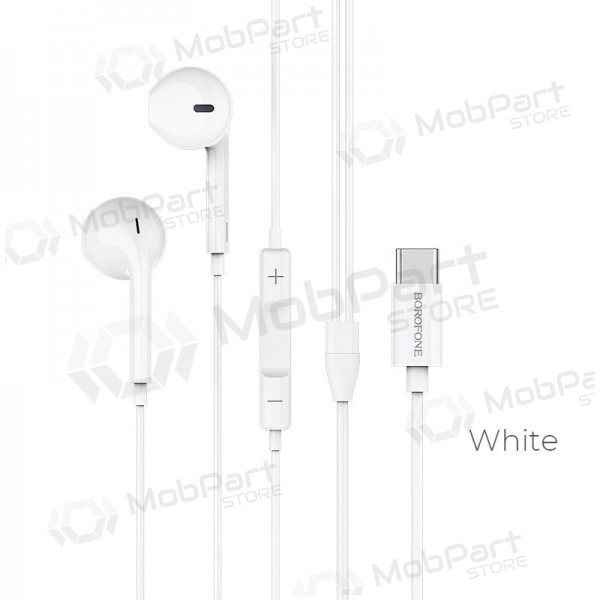 Earphone Borofone BM27 Type-C (white)