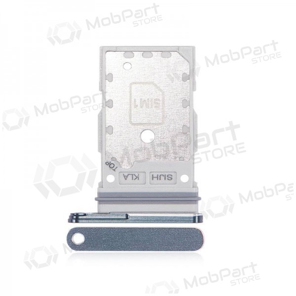 Samsung Galaxy S22 Ultra Dual SIM card holder (green) (original)