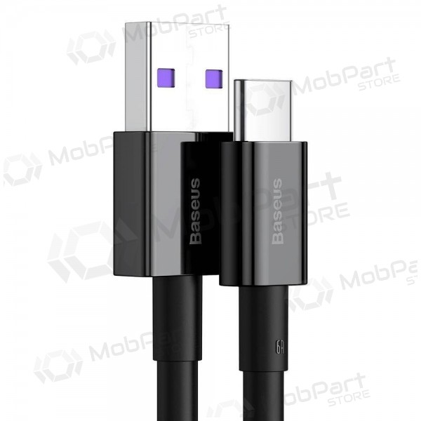USB cable Baseus Superior iš USB į Type-C 66W 2.0m black CATYS-A01