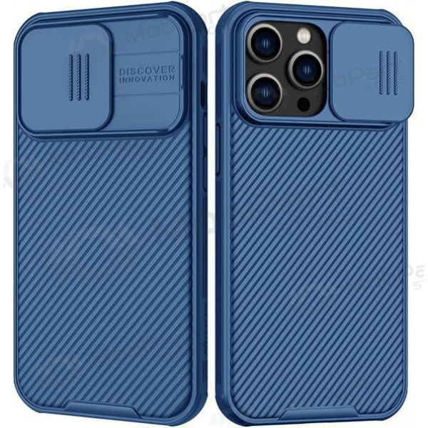 Apple iPhone 14 case „Nillkin CamShield Pro“ (blue) Apple iPhone 14 case „Nillkin CamShield Pro“ (blue)
