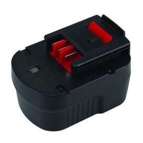 Battery Black+Decker A1712 12V for tools 3Ah Ni-MH (replacement)