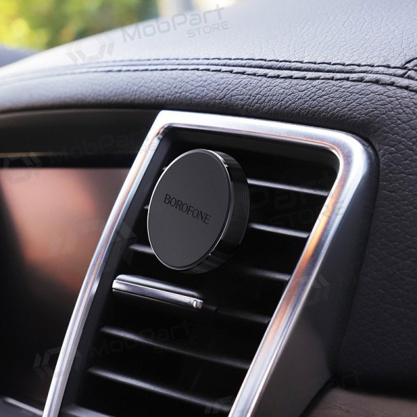 Automobilinis Universal telefono laikiklis Borofone BH8, tvirtinamas ant prietaisų skydelio, magnetinis, black