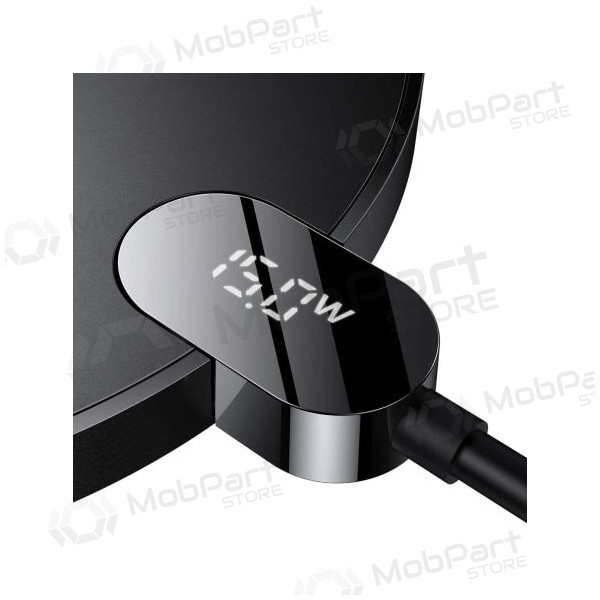 Charger wireless Baseus Digital LED Display Gen2 15W CCED000001 (black)