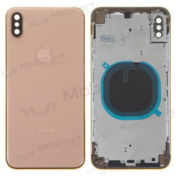 Apple iPhone XS Max back battery cover (gold) full