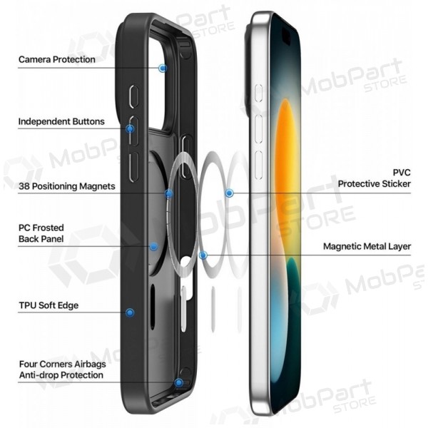 Apple iPhone 17 Pro Max, 18 Pro Max case - Dux Ducis Yind (black)