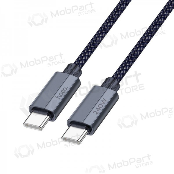 USB-C cable Hoco U134 USB-C to USB-C 1.8 m 240 W black