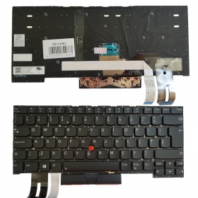 Lenovo ThinkPad T490s, T495s, UK, su pašvietimu keyboard