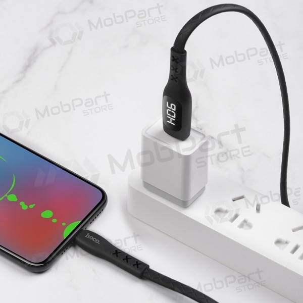 USB cable HOCO S6 lightning 1.2m black