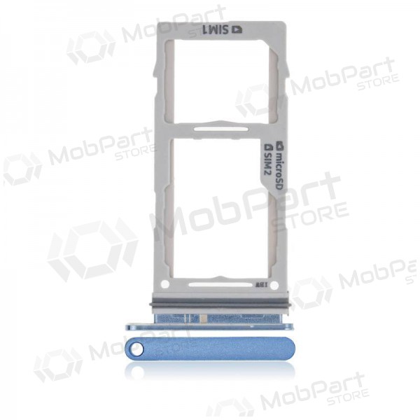Samsung Galaxy S10e / S10 / S10 Plus DUAL SIM card holder (blue)