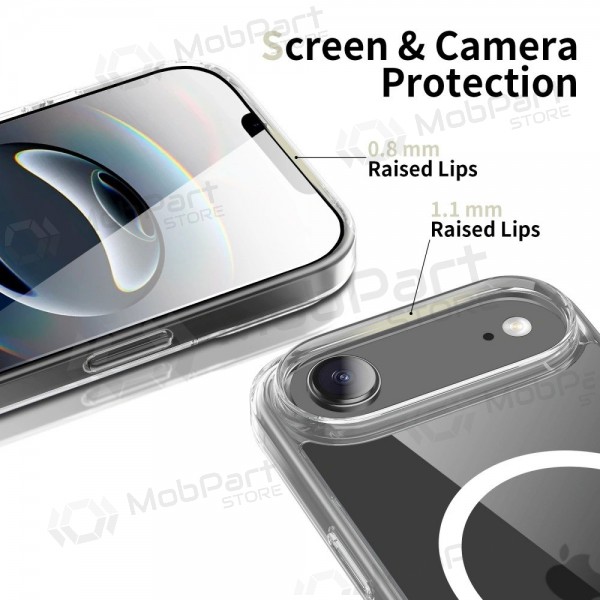 Apple iPhone Air case -Tech-Protect Flexair Hybrid MagSafe- (clear)