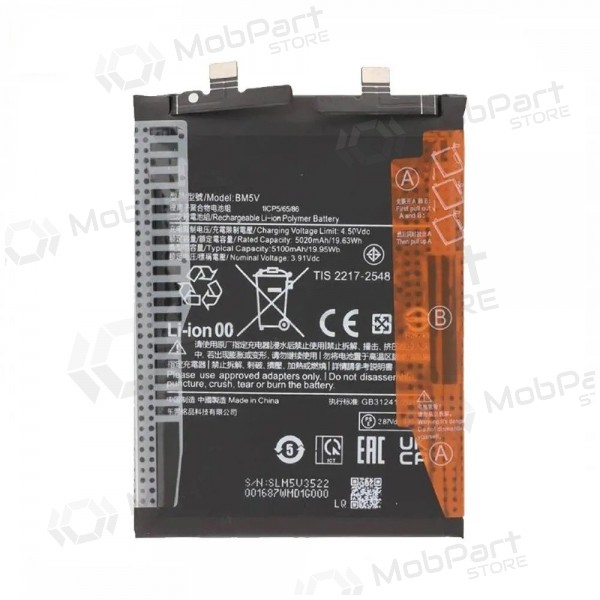 Xiaomi Redmi Note 13 Pro 5G, Poco X6 battery (original)