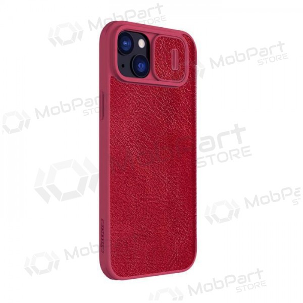 Apple iPhone 14 case - Nillkin Leather (red)