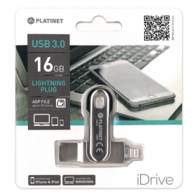 Flash / memory drive Platinet 16GB Lightning + USB 3.0