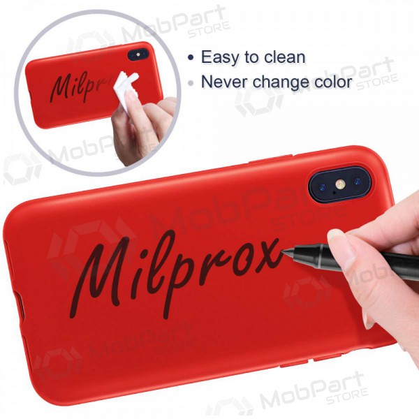Apple iPhone 11 Pro case - Liquid Silicone - 2.0mm (red)