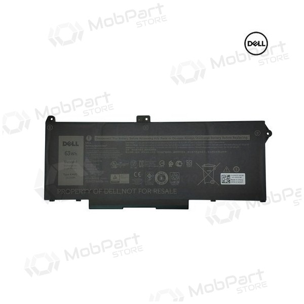 DELL RJ40G, 63Wh, 3941mAh laptop battery - PREMIUM DELL RJ40G, 63Wh, 3941mAh laptop battery - PREMIUM