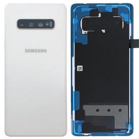 Samsung G975 Galaxy S10 Plus back / rear cover white (Ceramic White) (used grade B, original)