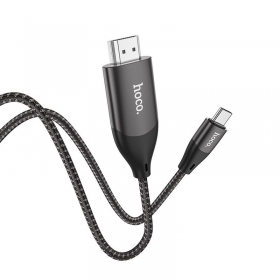 Cable Hoco UA16 Type-C to HDMI 2.0m grey