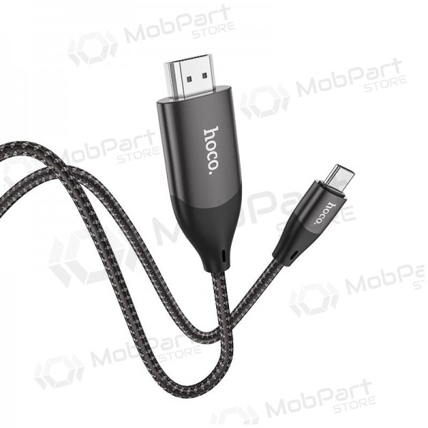 Cable Hoco UA16 Type-C to HDMI 2.0m grey