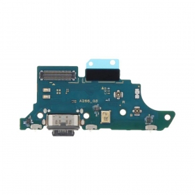 Samsung A266 Galaxy A26 5G charging dock port and microphone flex (service pack) (original)