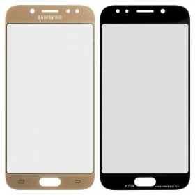Samsung J530F Galaxy J5 (2017) Screen glass (gold) (for screen refurbishing)