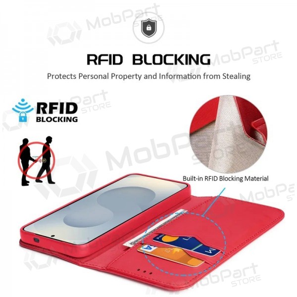 Samsung Galaxy S25 Edge case - Dux Ducis Hivo (red)