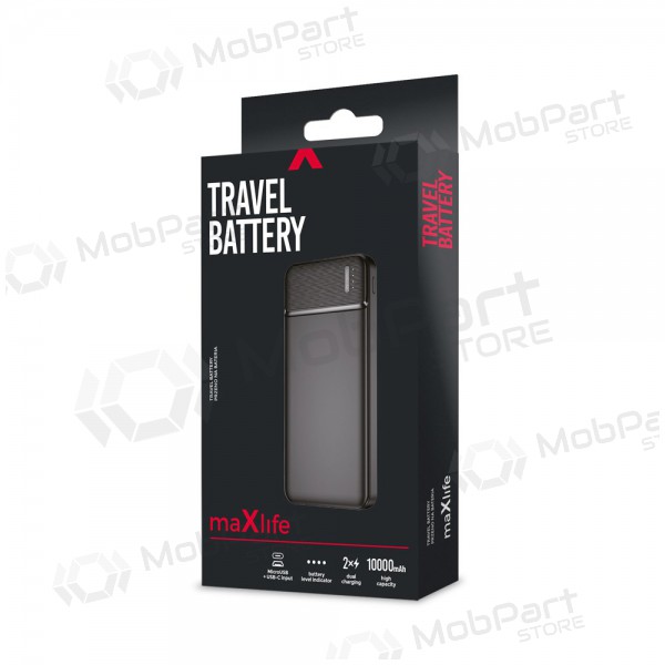 Portable charger / power bank Power Bank Maxlife MXPB-01 10000mAh (black)