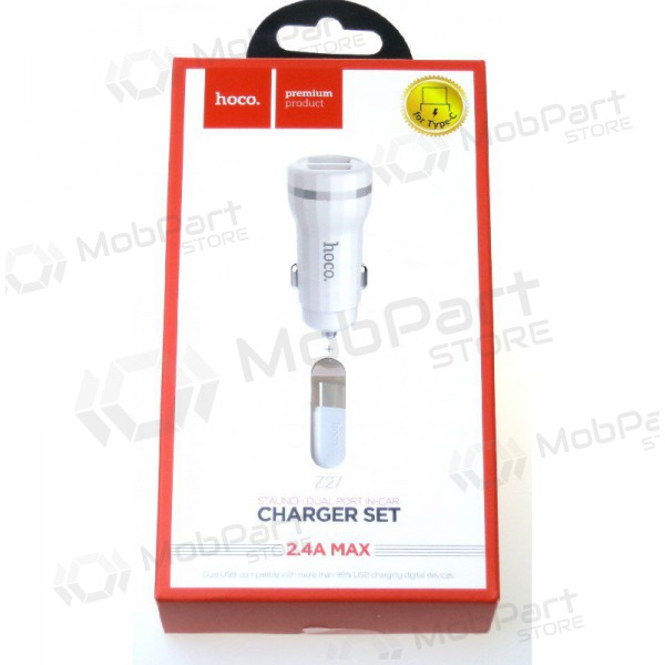 Car charger HOCO Z27 USB + 