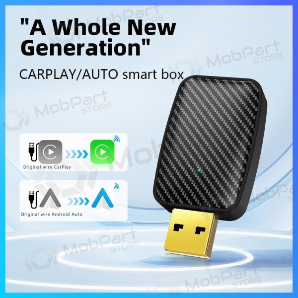 Wireless CarPlay/Android Auto adapter Reach U4 black