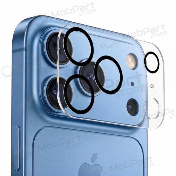 Apple iPhone 18 Pro Max camera tempered glass - Tech-Protect Cam Fit+ (clear)