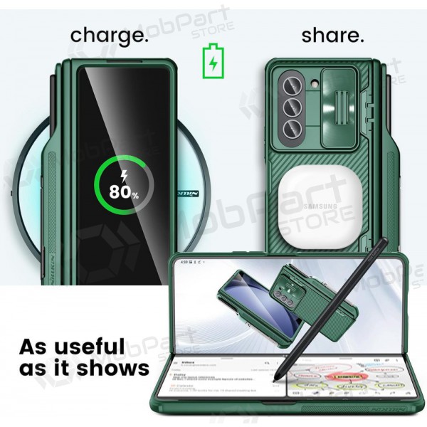 Samsung Galaxy Z Fold4 case „Nillkin CamShield Pro“ (green) Samsung Galaxy Z Fold4 case „Nillkin CamShield Pro“ (green)