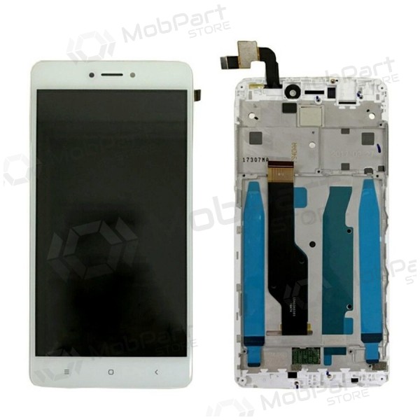 Xiaomi Redmi Note 4X (BV055FHM-N00-1909-R1.0) screen (with frame) (white)