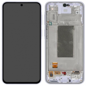 Samsung Galaxy A37 5G screen (lavender) (with frame) (original)