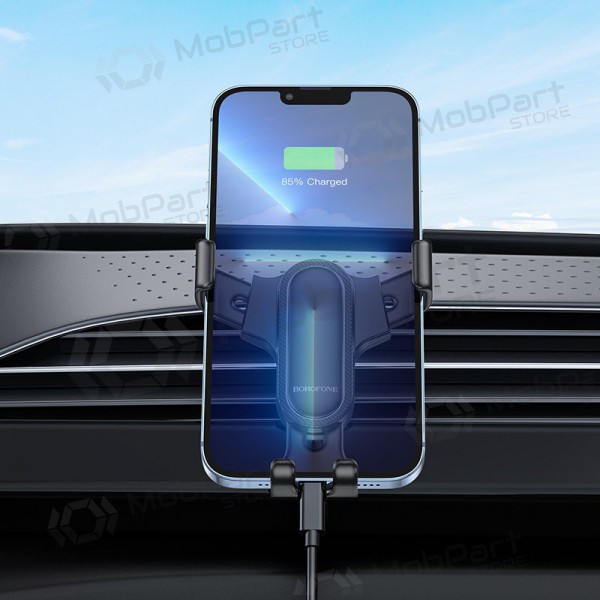 Automobilinis Universal telefono laikiklis Borofone BH74 tvirtinamas ant ventiliacijos grotelių, black